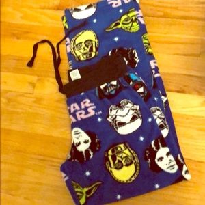 Star Wars fleece pajamas pants
